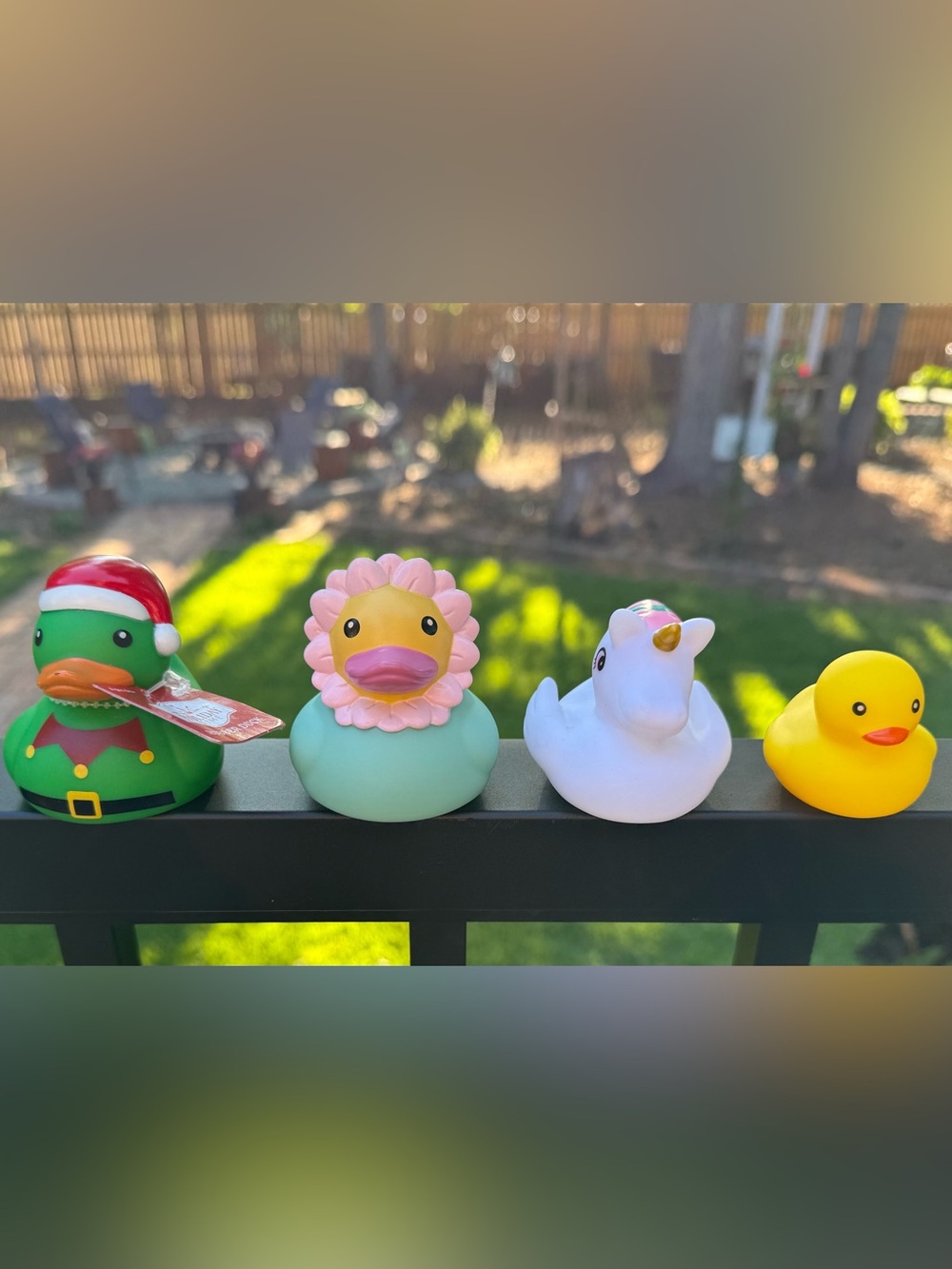 4 Rubber Ducks